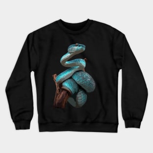 Serpentine Serenity Crewneck Sweatshirt